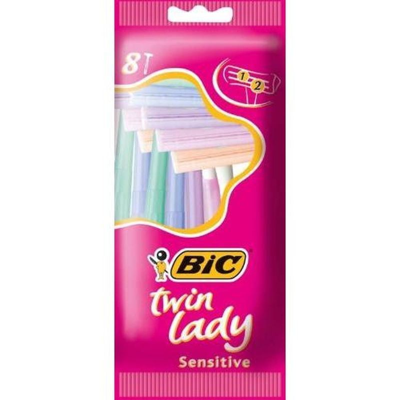 Bic Rasoir 2 Lames Twin Lady X8
