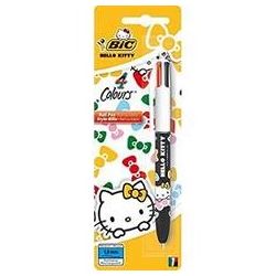 Hello Kitt Bic Stylo 4 Coul. Kitty