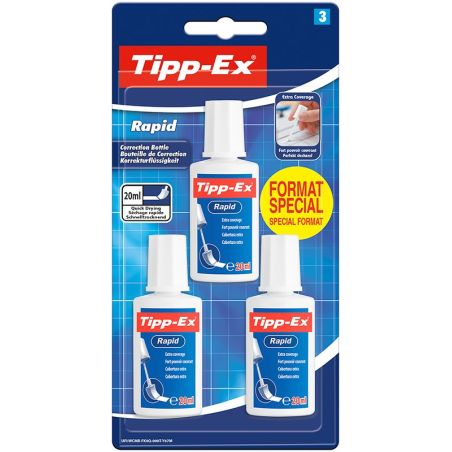 Tipp Ex Tippex 3 Flacon Correct 20Ml