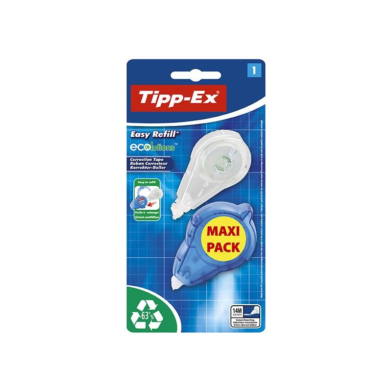 Tipp Ex Tippex 1 Ruban Correct+Rechar