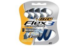 Bic Flex3 Rasoirs Jetables Pour Homme Blister De 4