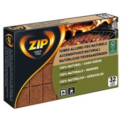 Zip S/Zip Cubes Naturel X72+24Gt