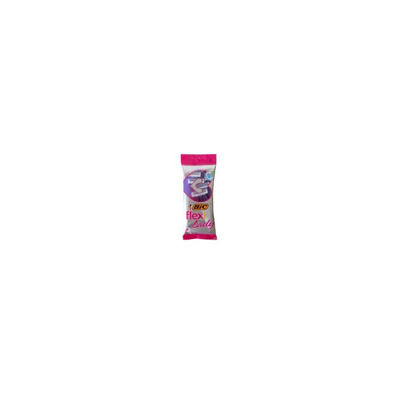 Bic 4 Rasoir Feminin Flexi Lady
