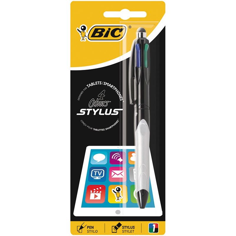 Bic S.Bille 4Coul.Stylus Moy
