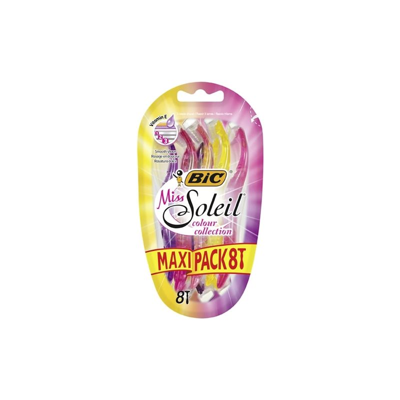 Bic Rasoir Miss Soleil Color Bl8