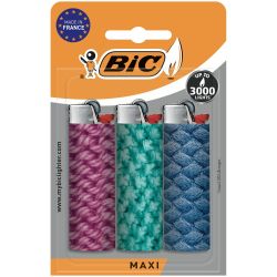 Bic Briquet Maxi Decor J26 : Les 3 Briquets