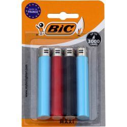Bic Briquets Standard Maxi J26 : Les 4