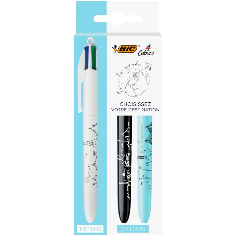 Bic Stylo 4 Coul Travel