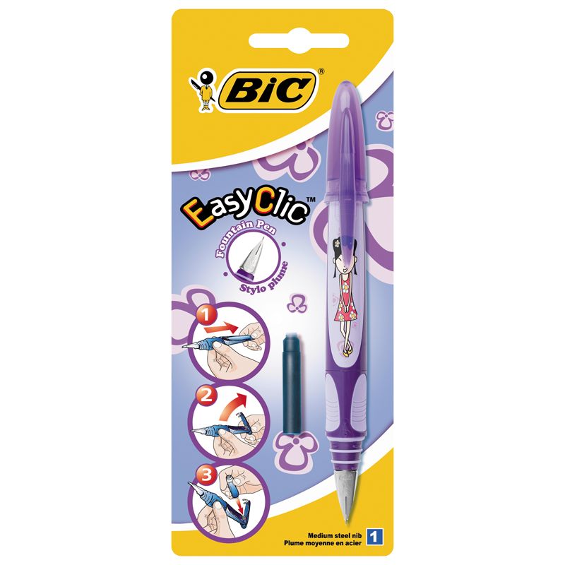 Bic Styl.Plum.Easyclic Pink
