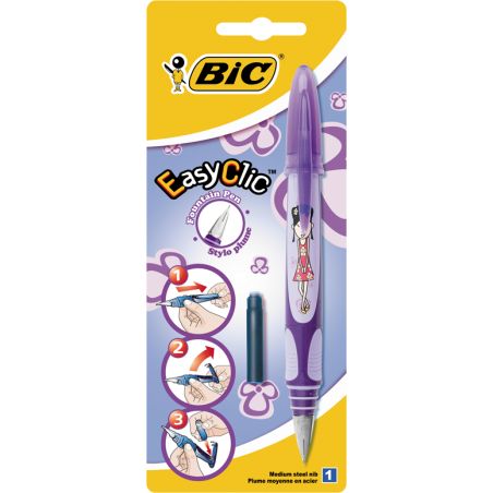 Bic Styl.Plum.Easyclic Pink