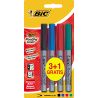 Bic Bic3+1 Marq Perm Pocket N/B/R