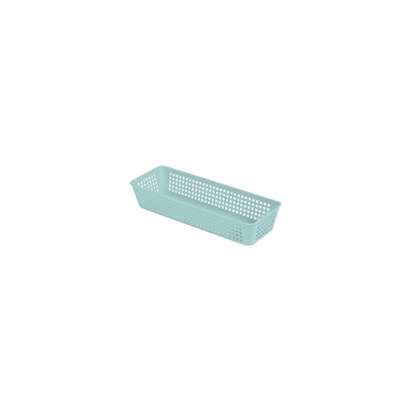 Eda Plastique Rangette Moyen Modèle Vert D'Eau Dim 27.5X10X5Cm