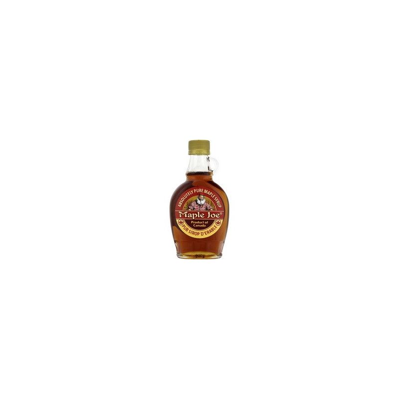 Maple Joe Sirop D'Érable Pur : La Bouteille De 250 G