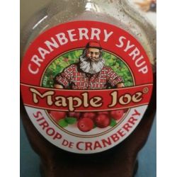 Maple Joe Sirop Cranberry250G