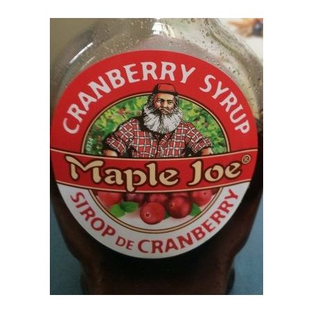 Maple Joe Sirop Cranberry250G