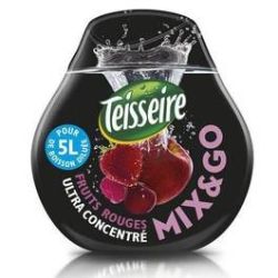 Teisseire Bouteille Pet 66Ml Sirop Fruits Rouges Mix&Go