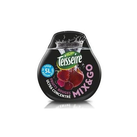 Teisseire Bouteille Pet 66Ml Sirop Fruits Rouges Mix&Go