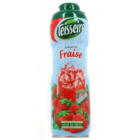 Teisseire Sirop Fraise : La Bidon De 60 Cl