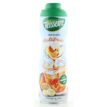 Teisseire Sirop De Fruits Multifruits : La Bouteille 60Cl