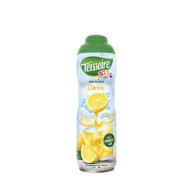 Teisseire Sirop Citron : Le Bidon De 60Cl