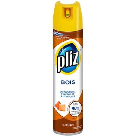 Pliz Bois Depoussierant Aerosol 250Ml