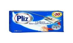 Pliz Chiffons Attrape-Poussière X20