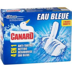 Canard Blocs Cuvette Eau Bleue Marine Les 2 De 40G