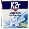 K2R Activateur De Lavage Linge Blanc 10 Tablet.Bte 200G