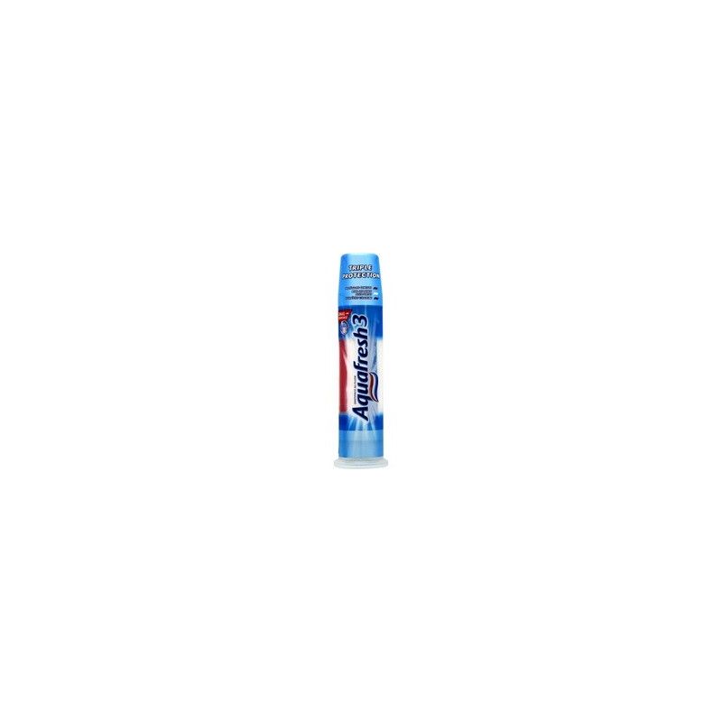 Aquafresh Dentifrice Triple Protection Blancheur Doseur 100Ml Goût Menthe