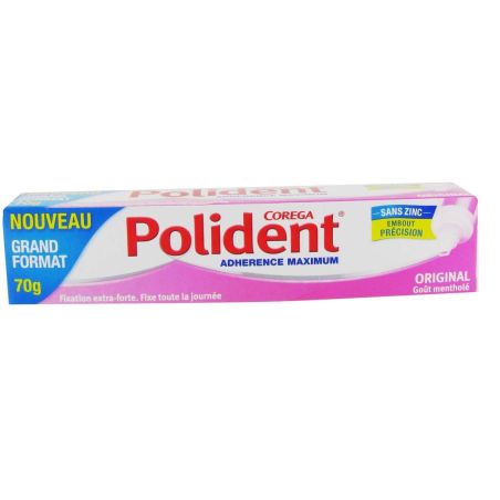 Polident Crème Adhésive Fixation Forte : Le Tube De 70 G