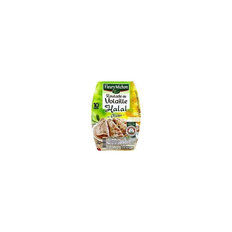 Fleury Michon 9 Tr. De Roulade Volaille Aux Olives - Halal 120 G