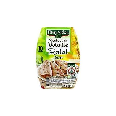 Fleury Michon 9 Tr. De Roulade Volaille Aux Olives - Halal 120 G