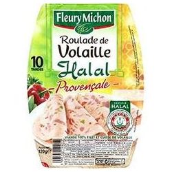 Fleury Michon 9 Tr. De Roulade Volaille À La Provençale - Halal 120 G