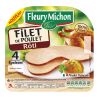 Fleury Michon Filet De Poulet Rôti Tranches Épaisses X4 120G