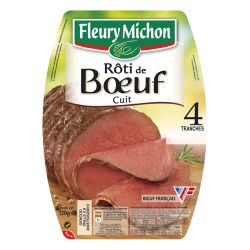 Fleury Michon 120G 4 Tr Roti Boeuf F.Michon