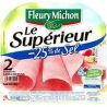 Fleury Michon 80G 2 Tranches Jambon Superieur Omega 3