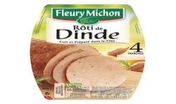 Fleury Michon 160G 4 Tranches Roti Dinde Dansle Filet