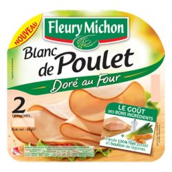 Fleury Michon 2 Tr Blc Poulet Dore Four F.M