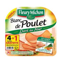 Fleury Michon 4 Tr Blc Poulet Dore Four F.M