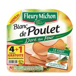 Fleury Michon Blc Poulet Dore 4T.160 Fm