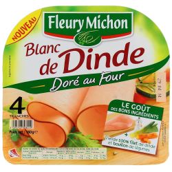 Fleury Michon 4 Tr Blc Dde Dore Au Four F.M