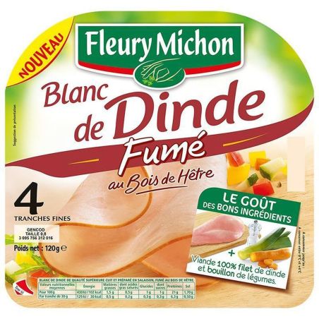 Fleury Michon 4Tr Fines Blc Dde Fume F.Micho