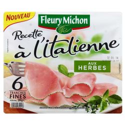 Fleury Michon Fm Jbon Rec Ital Herb Sc6T100G