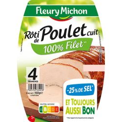 Fleury Michon Fm Roti Poulet Cuit Tsr 4T160G