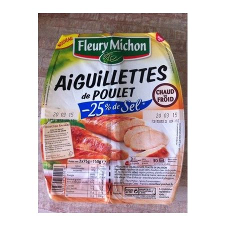 Fleury Michon 150G Aiguillettes Poulet Grille