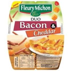 Fleury Michon Fmichon Duo Bacon/Cheddar 150G
