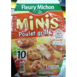 Fleury Michon Fm Mini Hache Poulet Grill150G