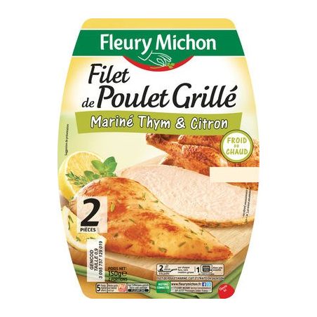 Fleury Michon Fm Filet Plet Thym/Citron 150G
