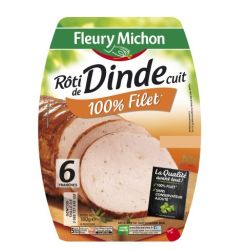 Fleury Michon 180G Le Roti De Dinde Ds Filet X6Tr