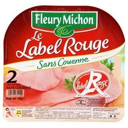 Fleury Michon Fmichon Jambon Lr Sc 2Tr 80Gr